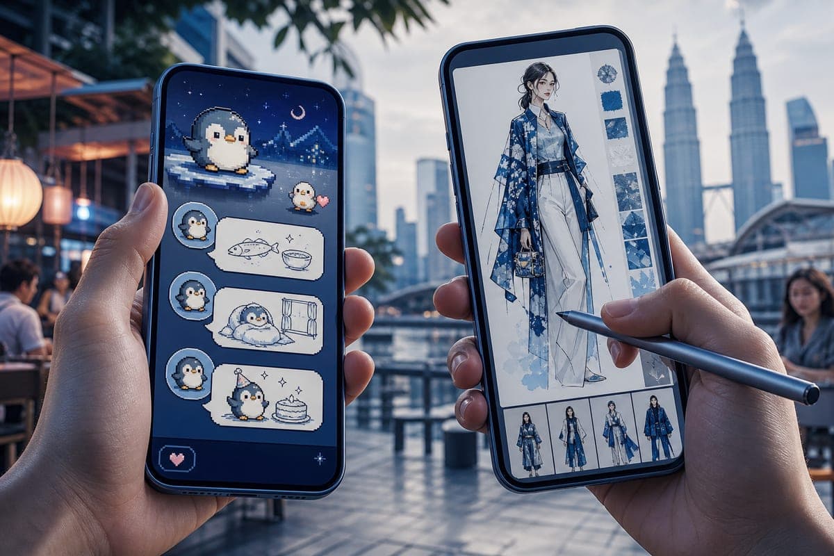 Brief IA : Meta teste Waddle World aux Philippines et Style Sketch en Asie