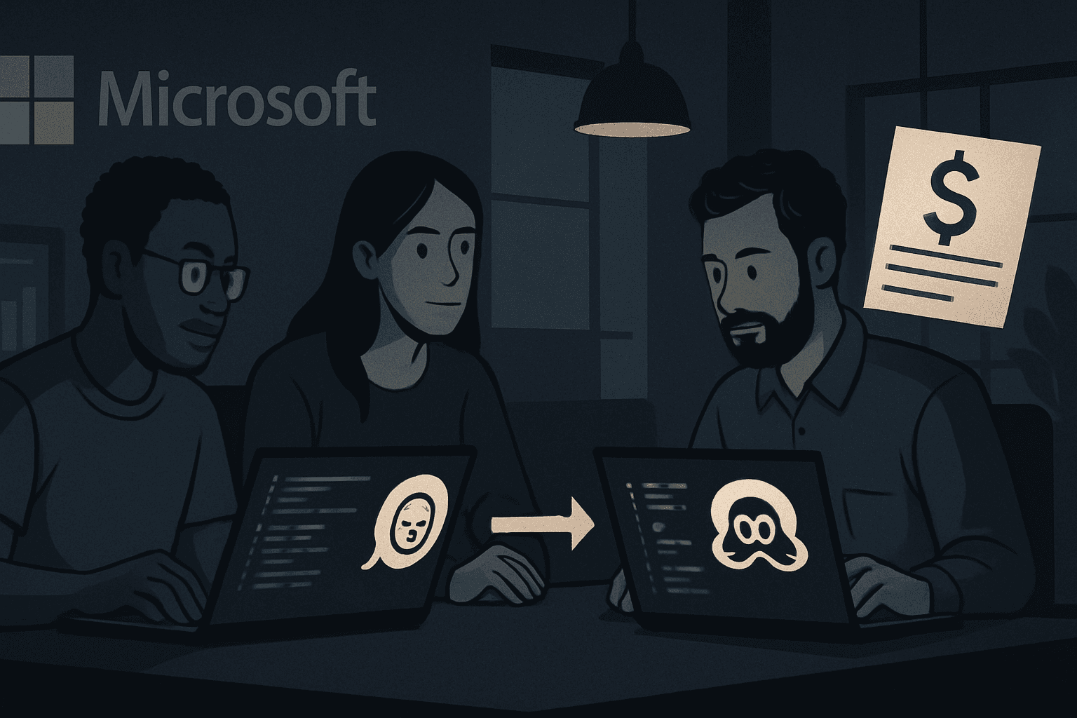 Brief IA : Microsoft abandonne Claude Code : l'IA trop coûteuse