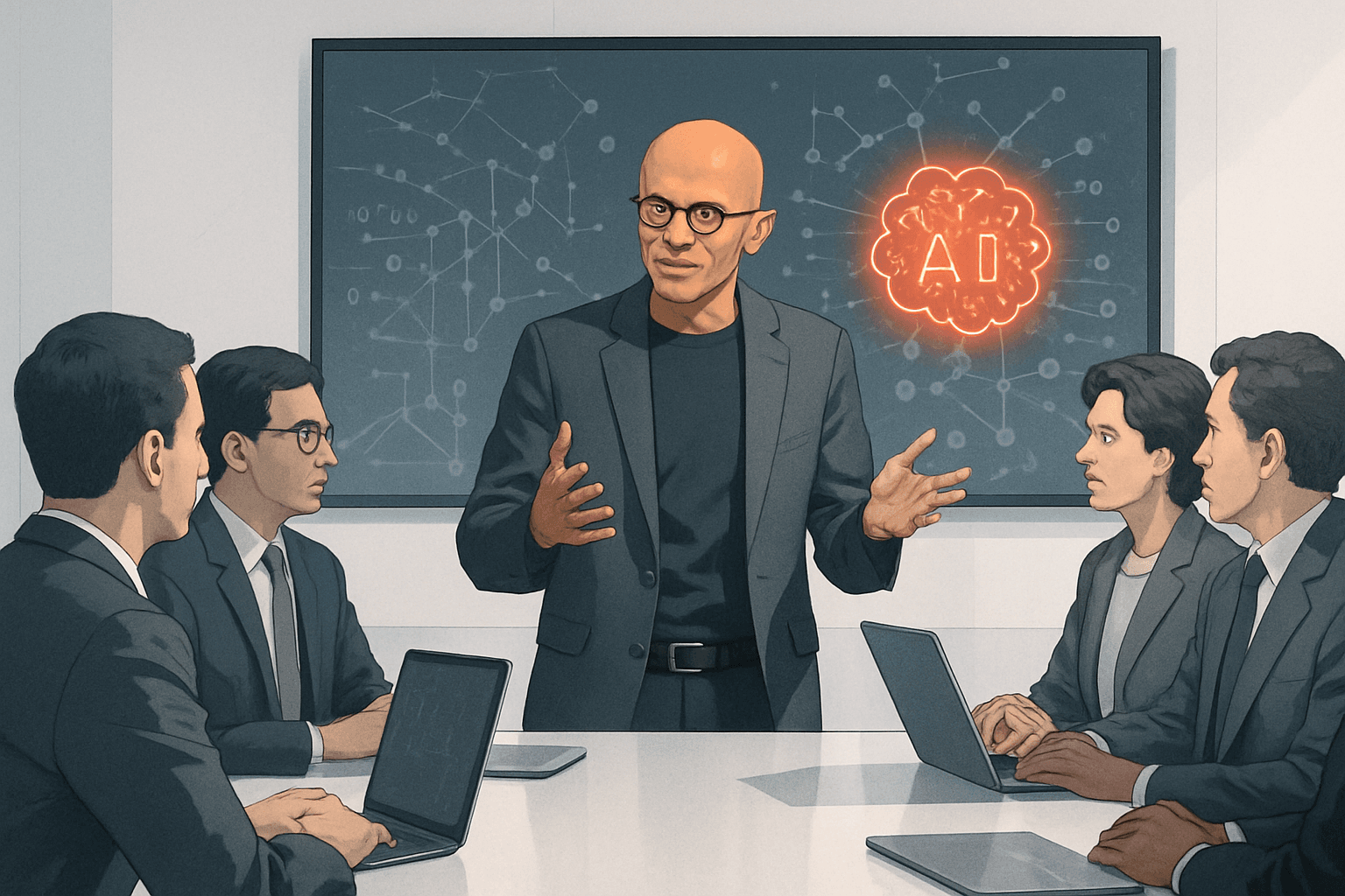 Brief IA : Microsoft accuse les géants de l'IA de double standard