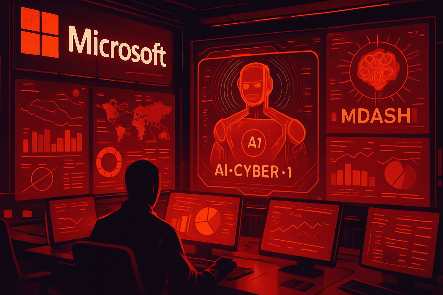Brief IA : Microsoft défie Anthropic avec son IA de cybersécurité à moitié prix