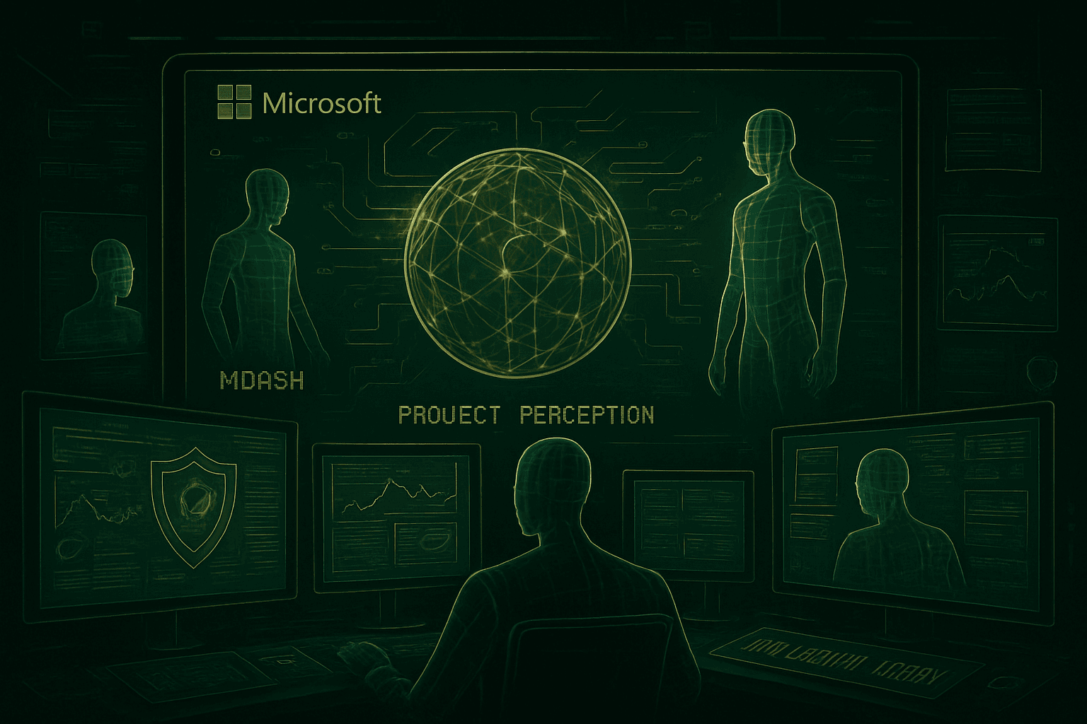 Brief IA : Microsoft lance Project Perception pour contrer les cybermenaces