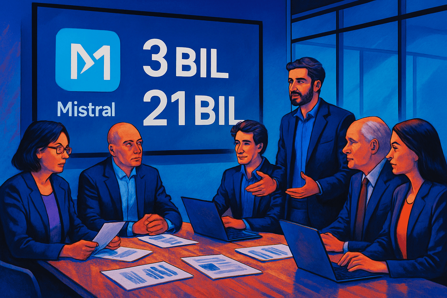 Brief IA : Mistral lève 3 Md€ en Série D, valorisée 21 Md€
