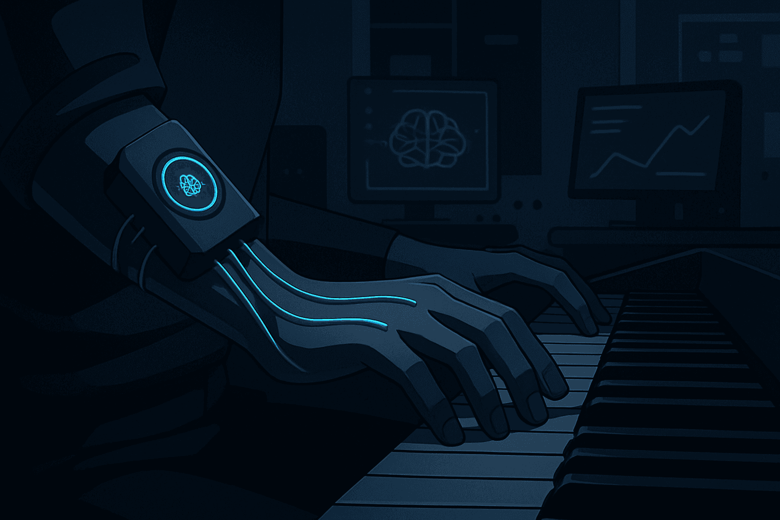 Brief IA : MIT : une IA pilote vos muscles pour jouer du piano sans apprentissage