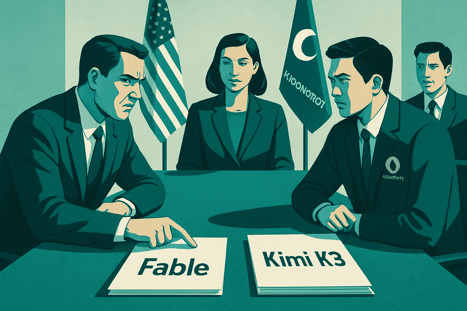 Brief IA : Moonshot accusé par Washington de copier Fable d'Anthropic