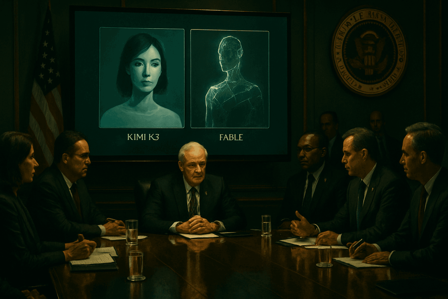 Brief IA : Moonshot AI critiqué par la Maison Blanche pour Kimi K3