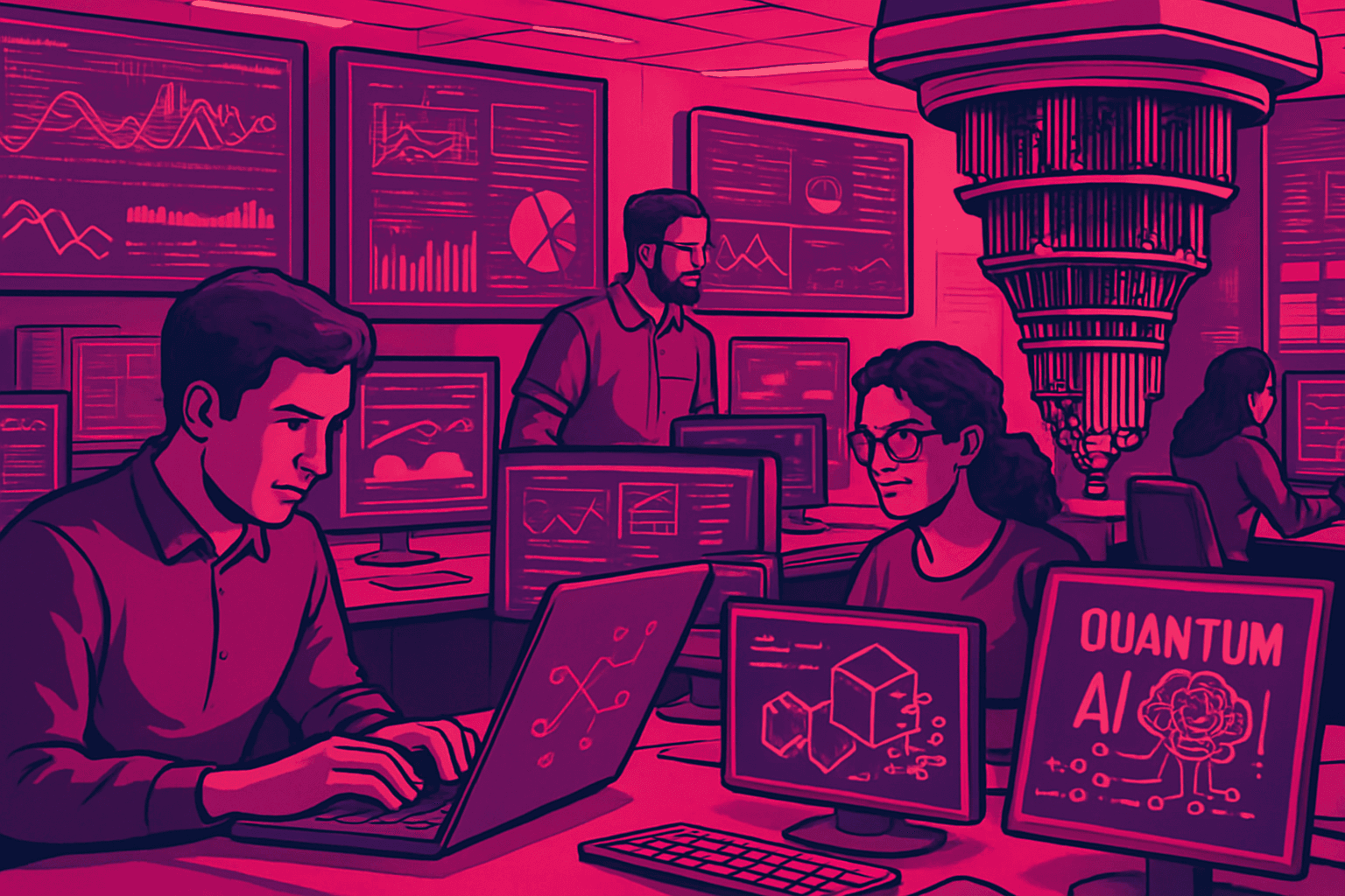 Brief IA : Multiverse Computing défie les géants de l'IA quantique