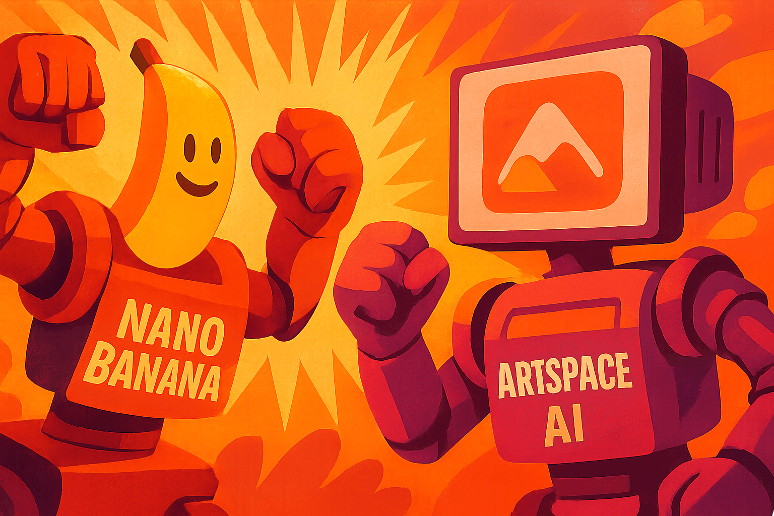 Brief IA : Nano Banana et Artspace AI : la bataille des générateurs d'images IA