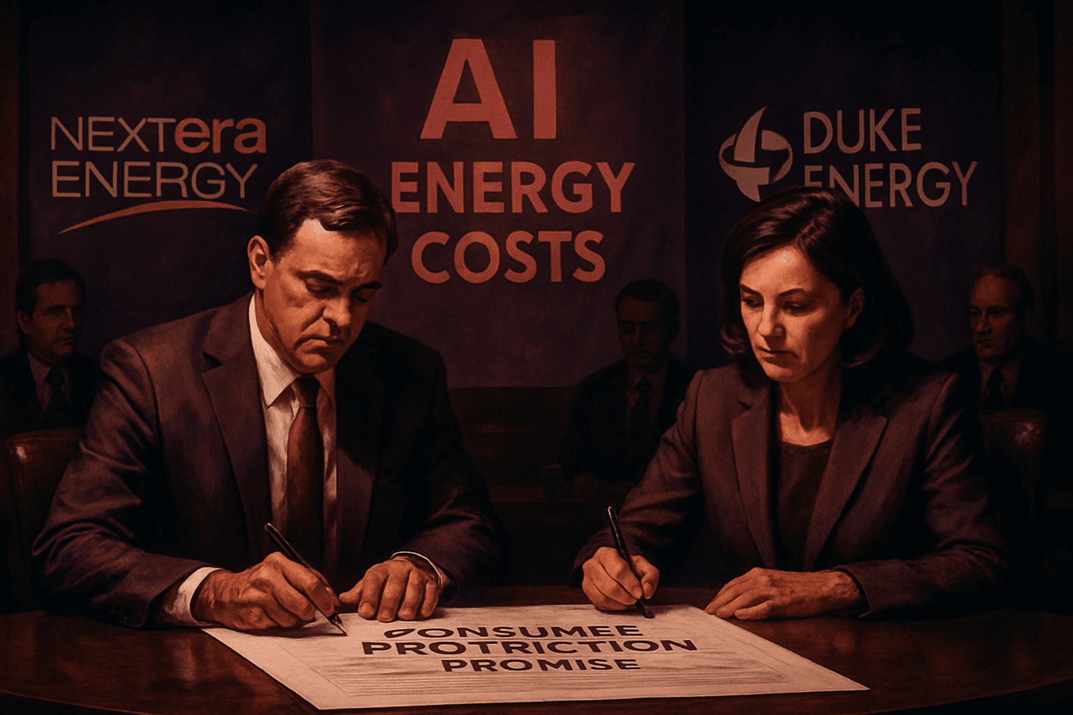 Brief IA : NextEra et Duke Energy limitent l'impact IA sur l'énergie