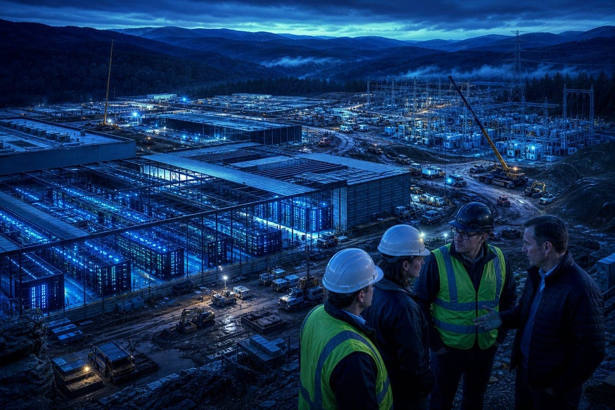 Brief IA : Nvidia discute d'une garantie de prêt pour le campus Nscale