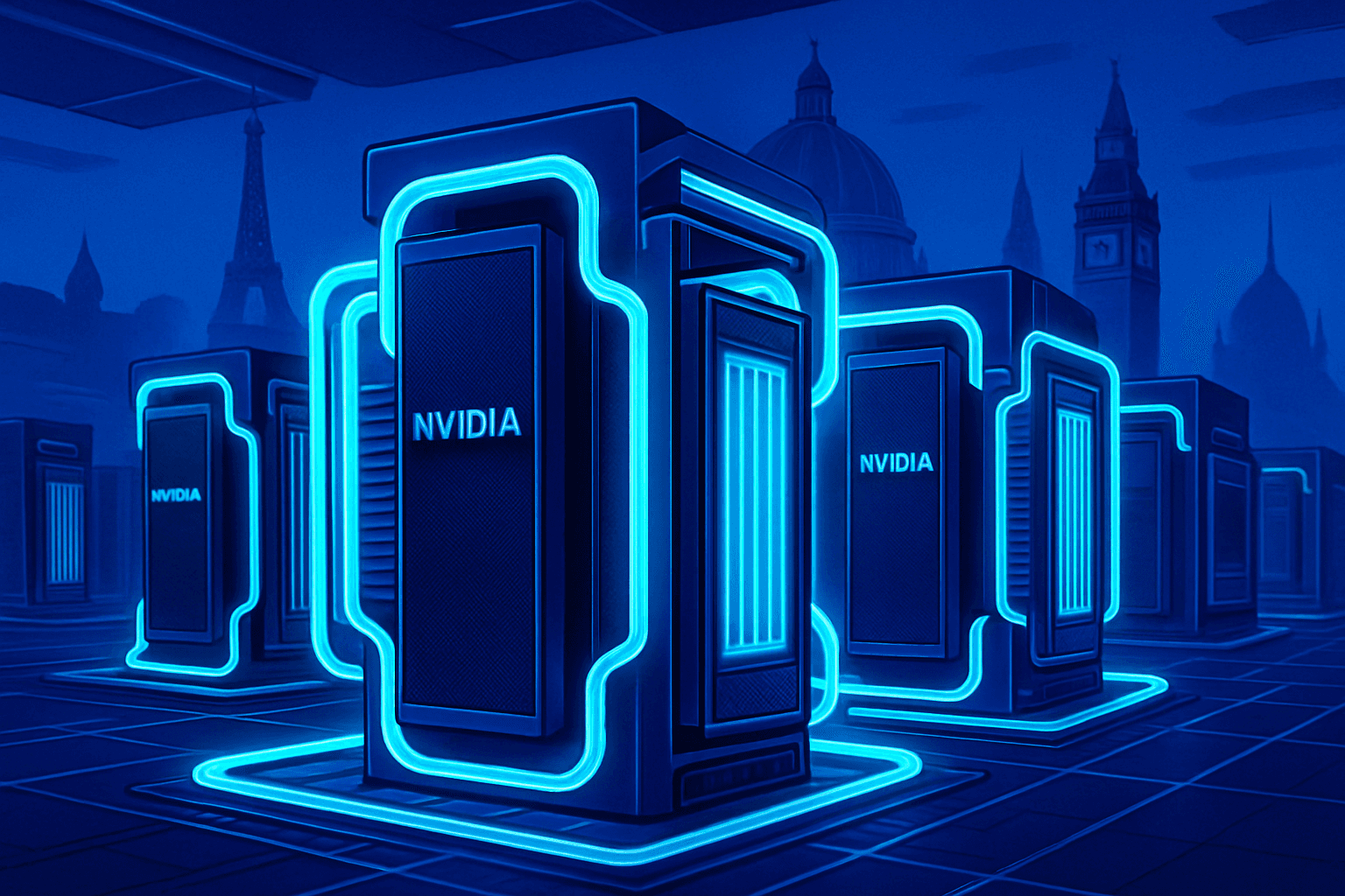 Brief IA : NVIDIA innove avec des datacenters IA sans eau ni groupe froid