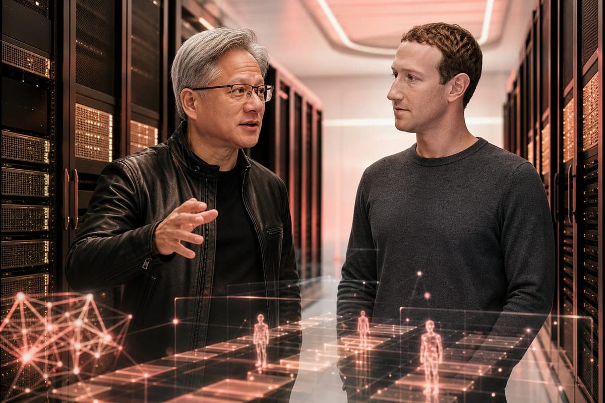 Brief IA : NVIDIA investit 3 Md$ chez Meta pour Muse et l’infrastructure