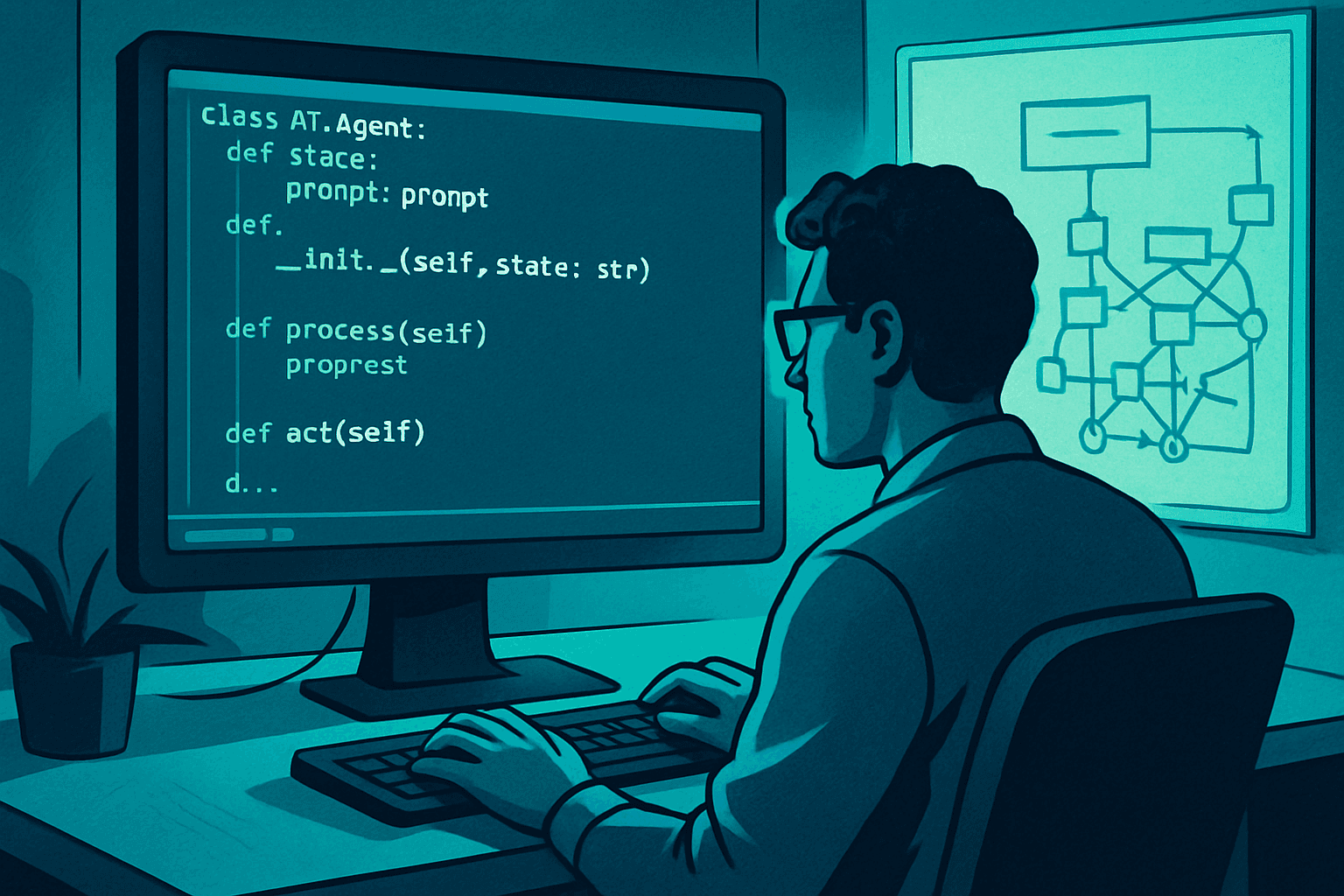 Brief IA : NVIDIA NOOA : un agent IA dans une classe Python unique