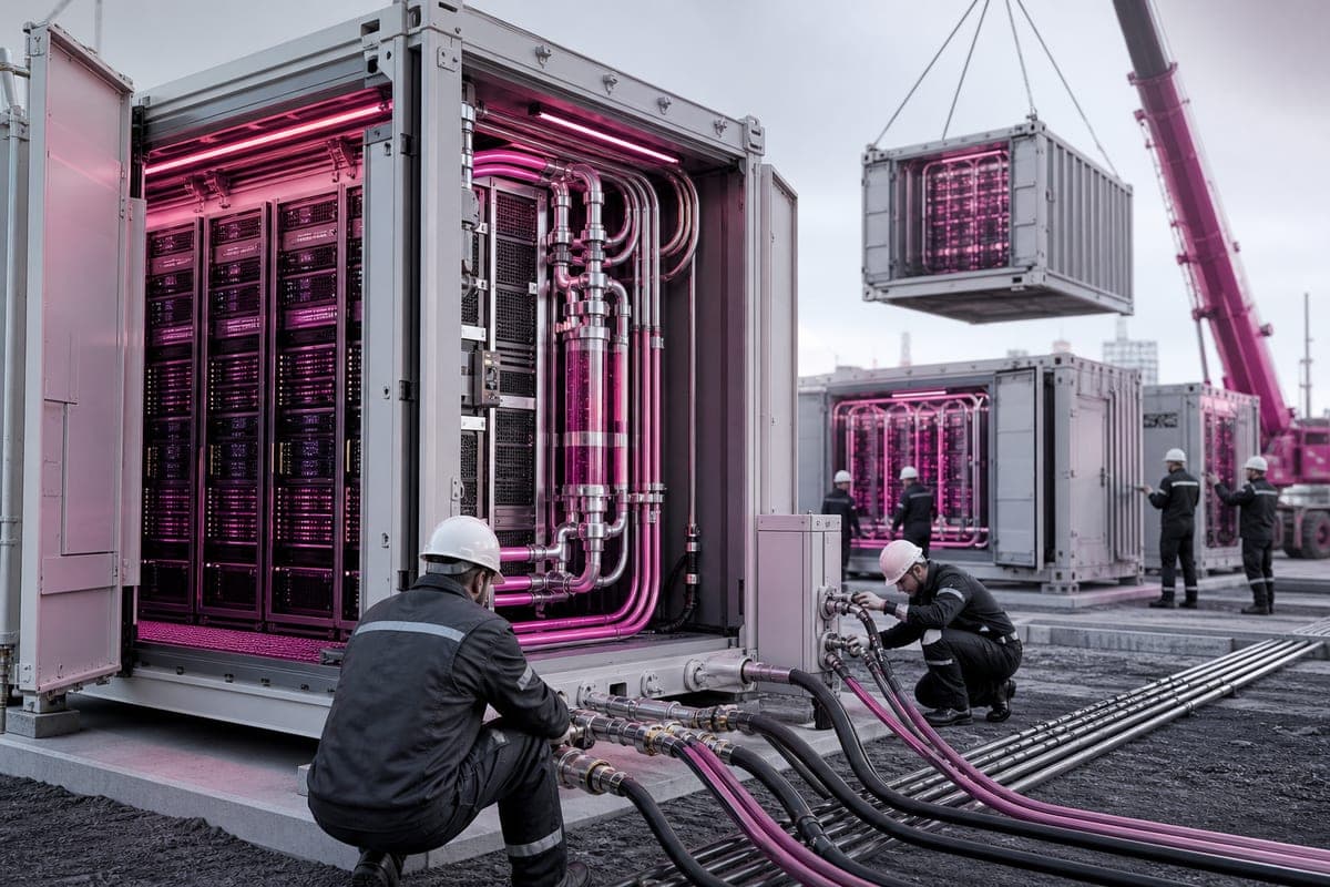 Brief IA : Nvidia promet des data centers AI en conteneurs dès 2027