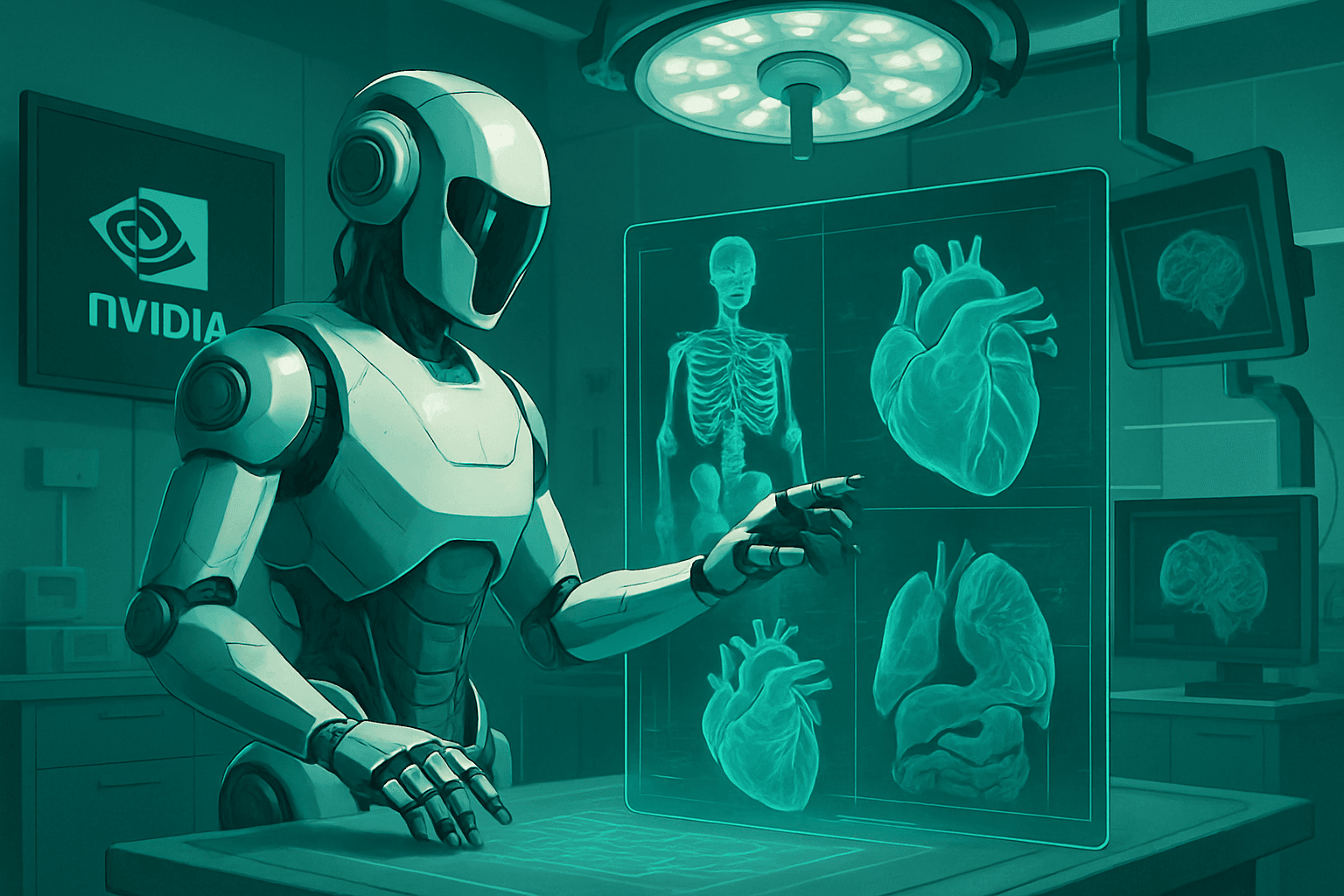 Brief IA : Nvidia révolutionne la robotique médicale avec l'IA physique