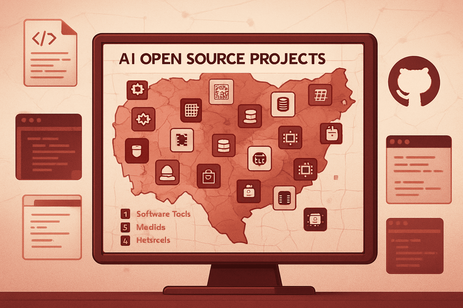 Brief IA : Open Source AI Gap Map : un panorama ambitieux de l'IA mondiale