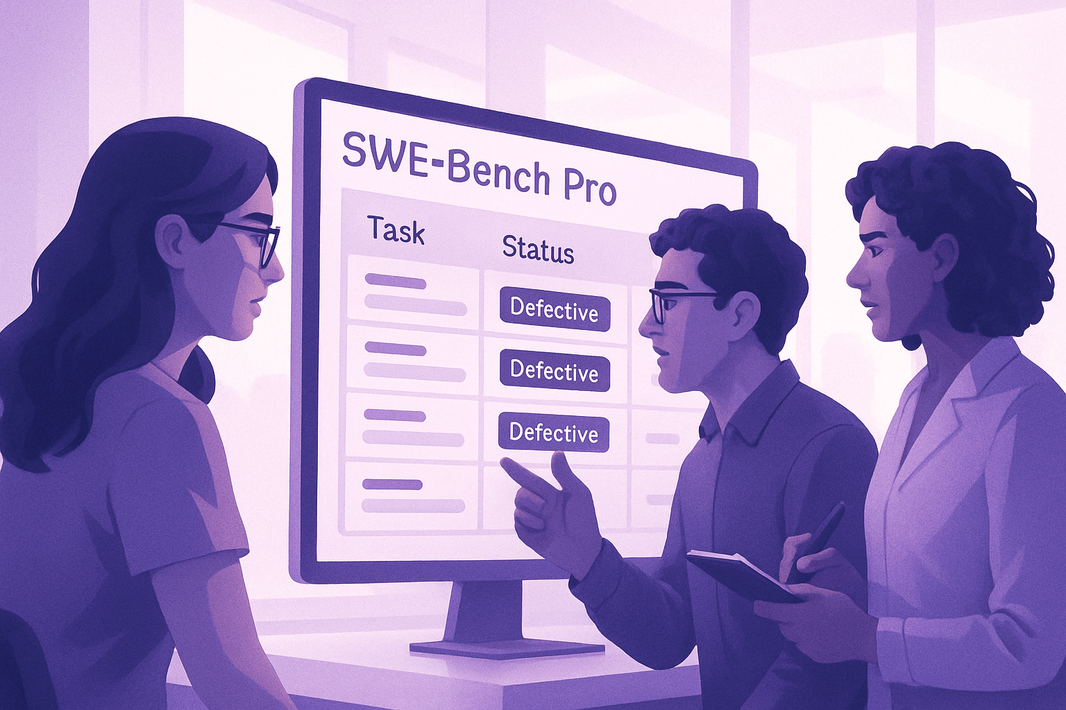 Brief IA : OpenAI : 30 % des tâches de SWE-Bench Pro jugées défaillantes