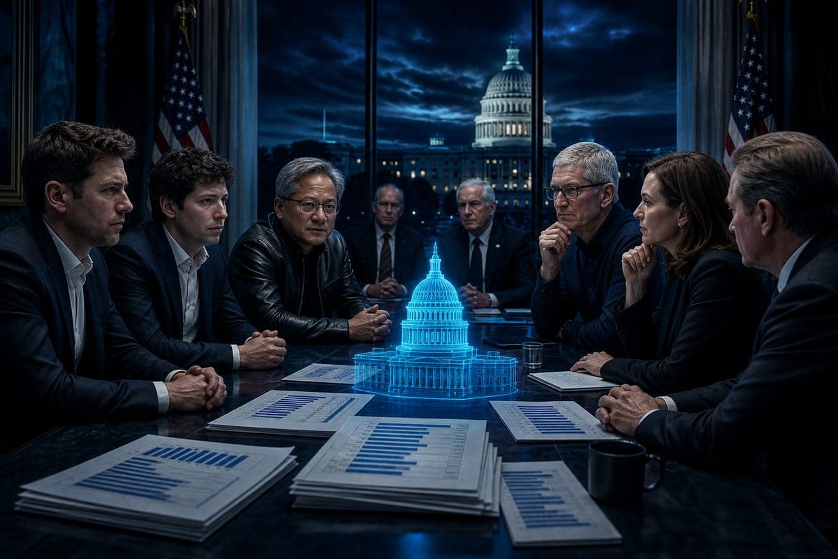 Brief IA : OpenAI, Anthropic, Nvidia et Apple : records de lobbying trimestriel
