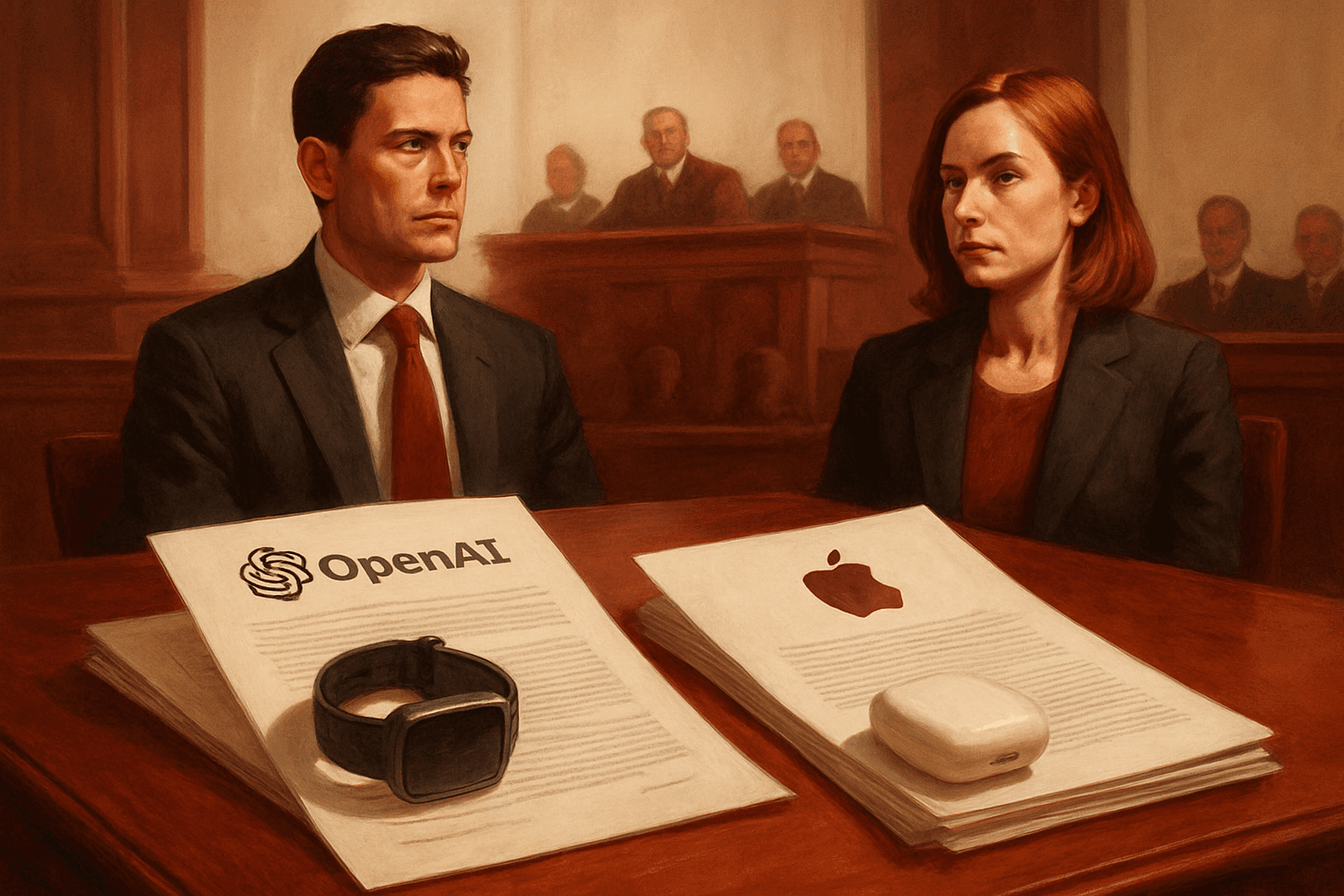 Brief IA : OpenAI en difficulté face à Apple dans la bataille des wearables IA