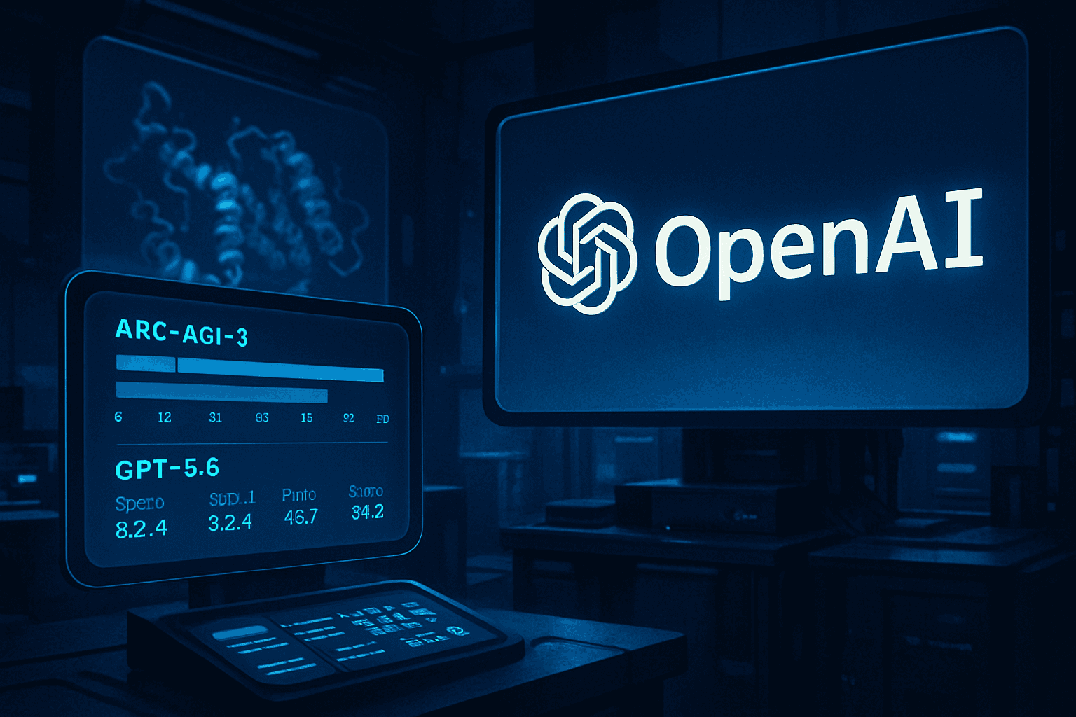 Brief IA : OpenAI en tête de l'ARC-AGI-3, GPT-5.6 surpasse ses prédécesseurs