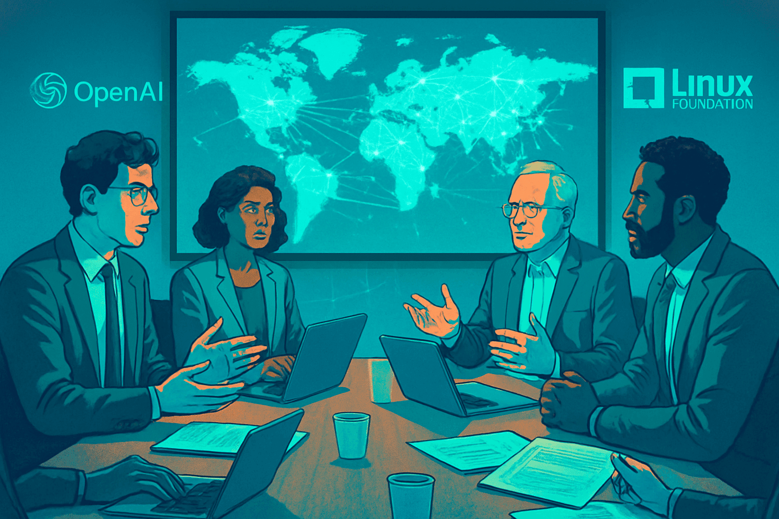 Brief IA : OpenAI et Linux : Normes globales pour l'IA avancée