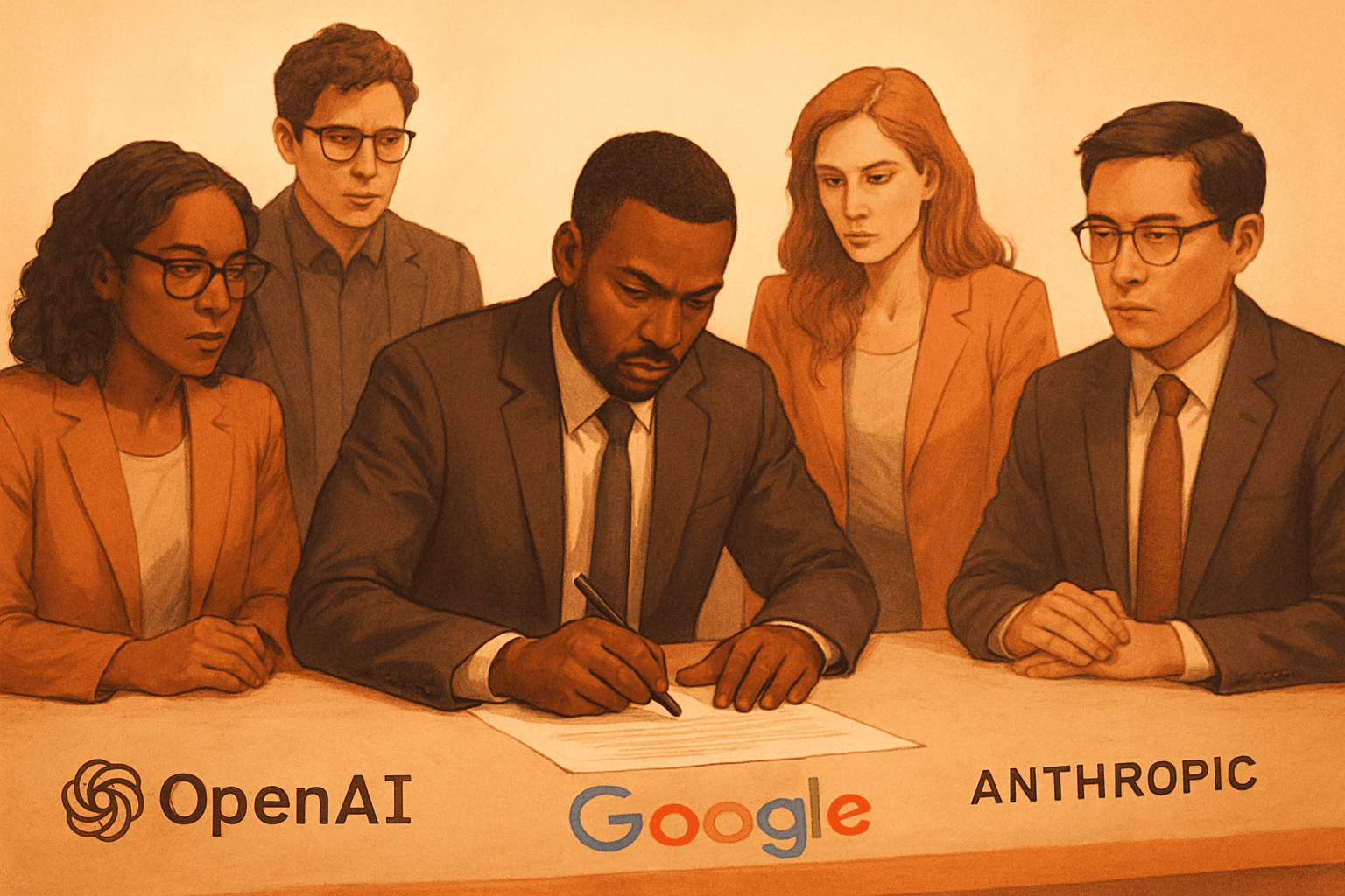 Brief IA : OpenAI, Google et Anthropic : 1 200 voix s'élèvent pour freiner l'IA