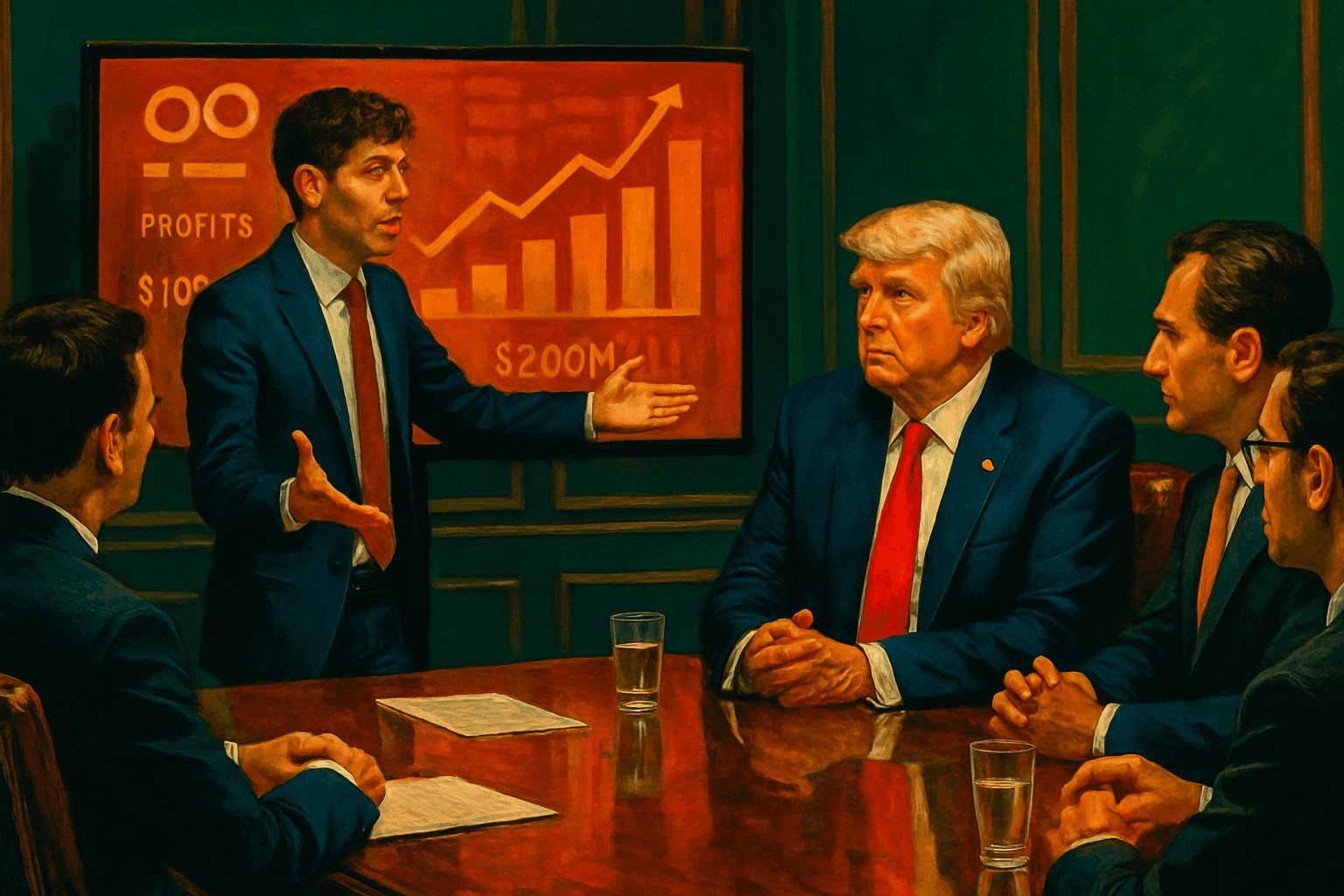 Brief IA : OpenAI propose 5 % de ses bénéfices à Trump pour apaiser les tensions