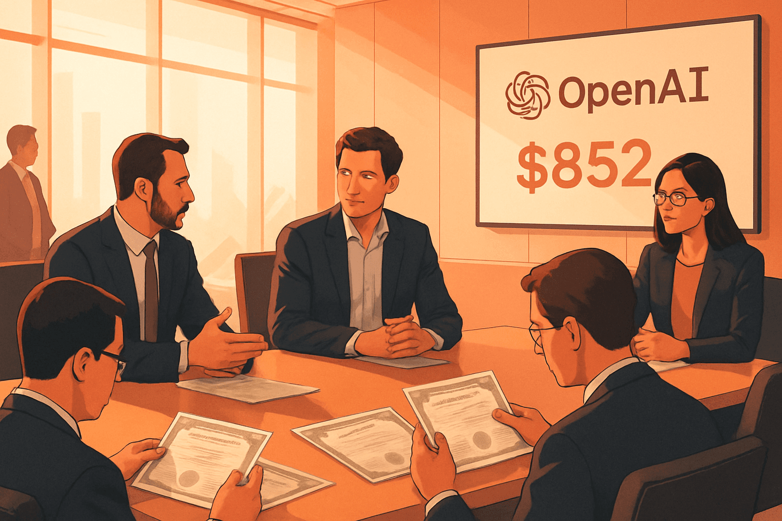 Brief IA : OpenAI rachète 7 milliards de dollars d'actions pour ses employés