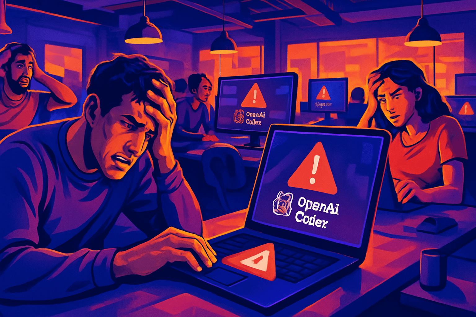 Brief IA : OpenAI rétablit Codex après une panne due à des erreurs élevées