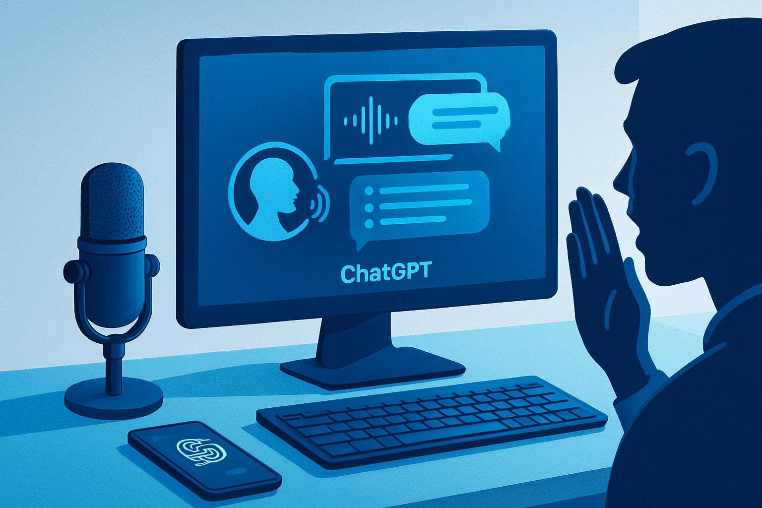 Brief IA : OpenAI révolutionne ChatGPT avec un mode vocal avancé sur bureau