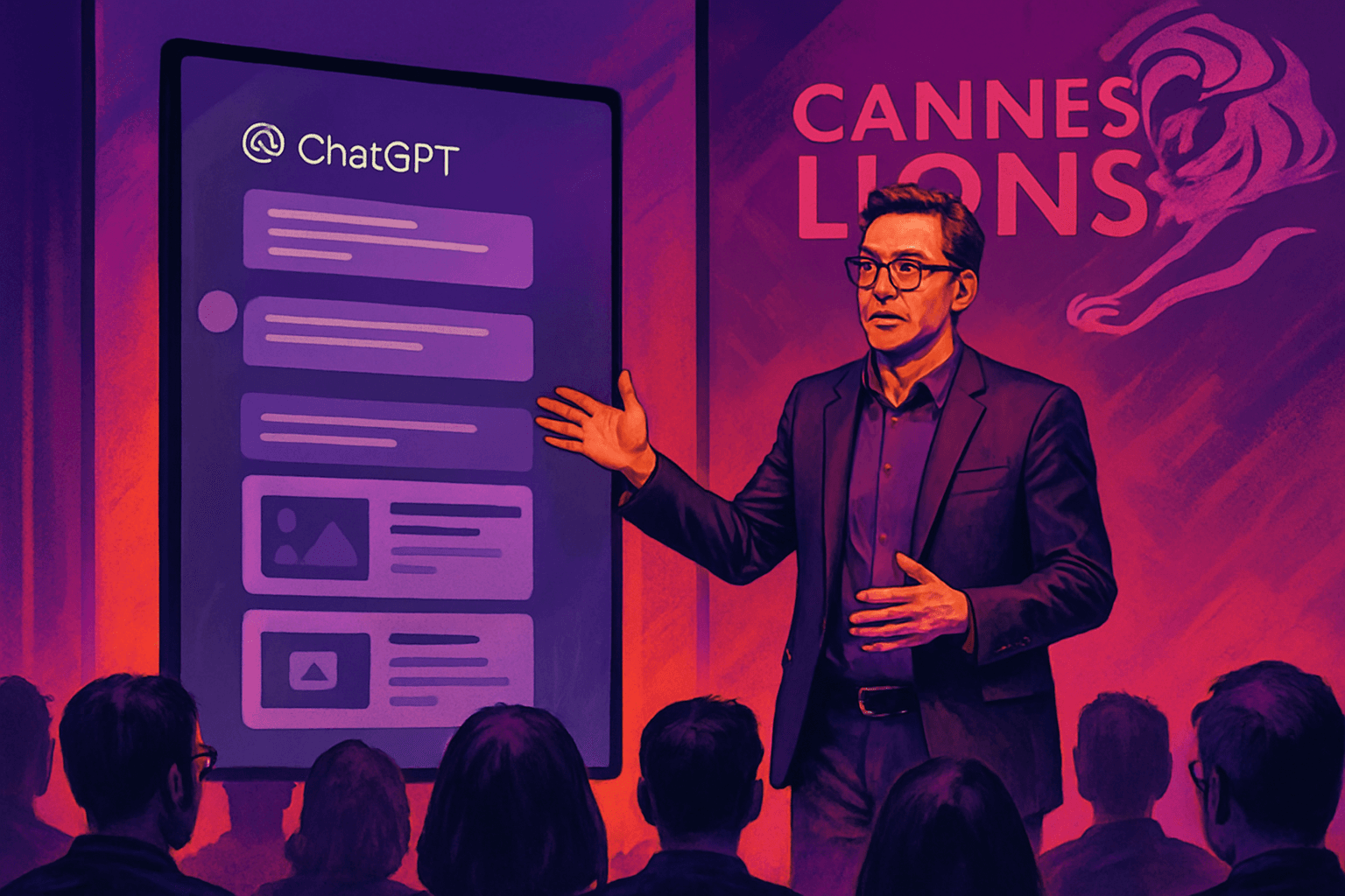 Brief IA : OpenAI révolutionne la publicité avec ChatGPT au Cannes Lions
