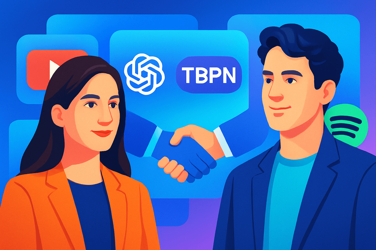 Brief IA : OpenAI s'empare de TBPN pour renforcer sa stratégie éditoriale
