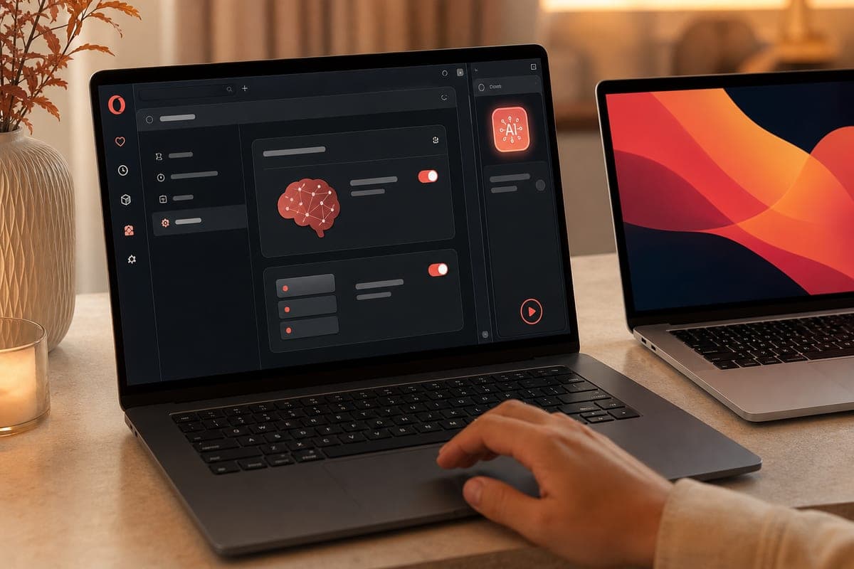Brief IA : Opera teste l’IA locale via WebAI en préversion
