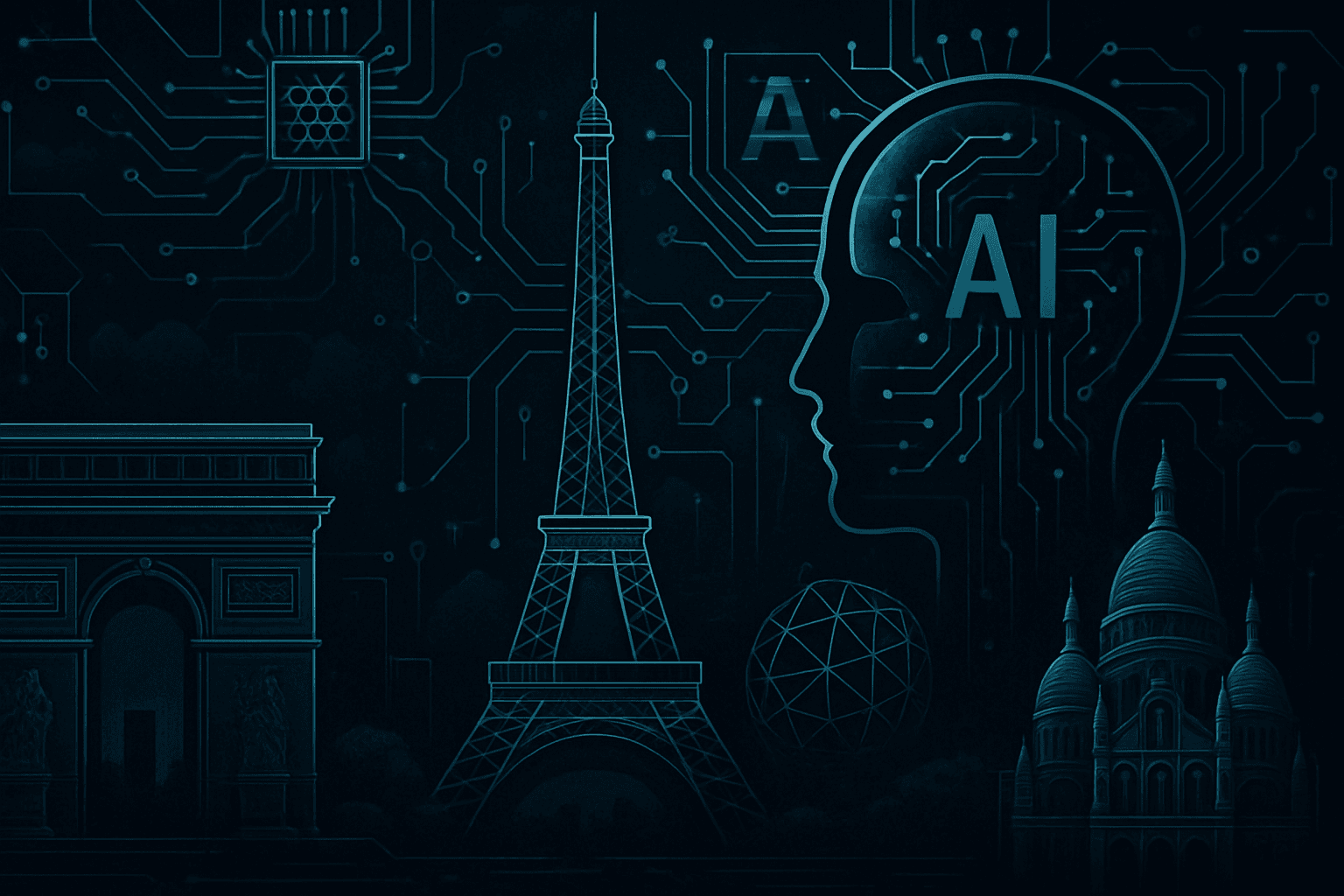 Brief IA : Paris, nouveau centre mondial de l'IA, rivalise avec la Silicon Valley
