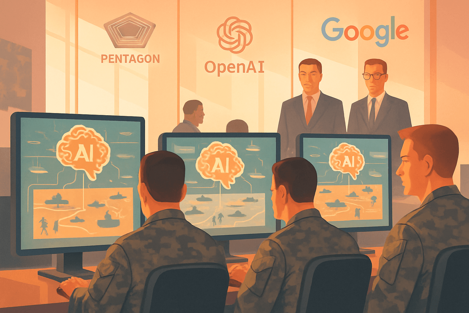 Brief IA : Pentagone : l'IA désormais aux commandes des frappes militaires