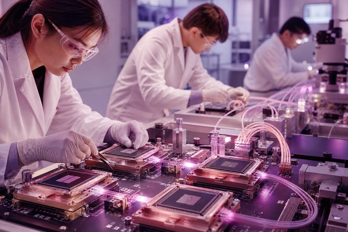 Brief IA : Photon Bridge obtient 10 millions d'euros pour ses lasers reliant des puces IA