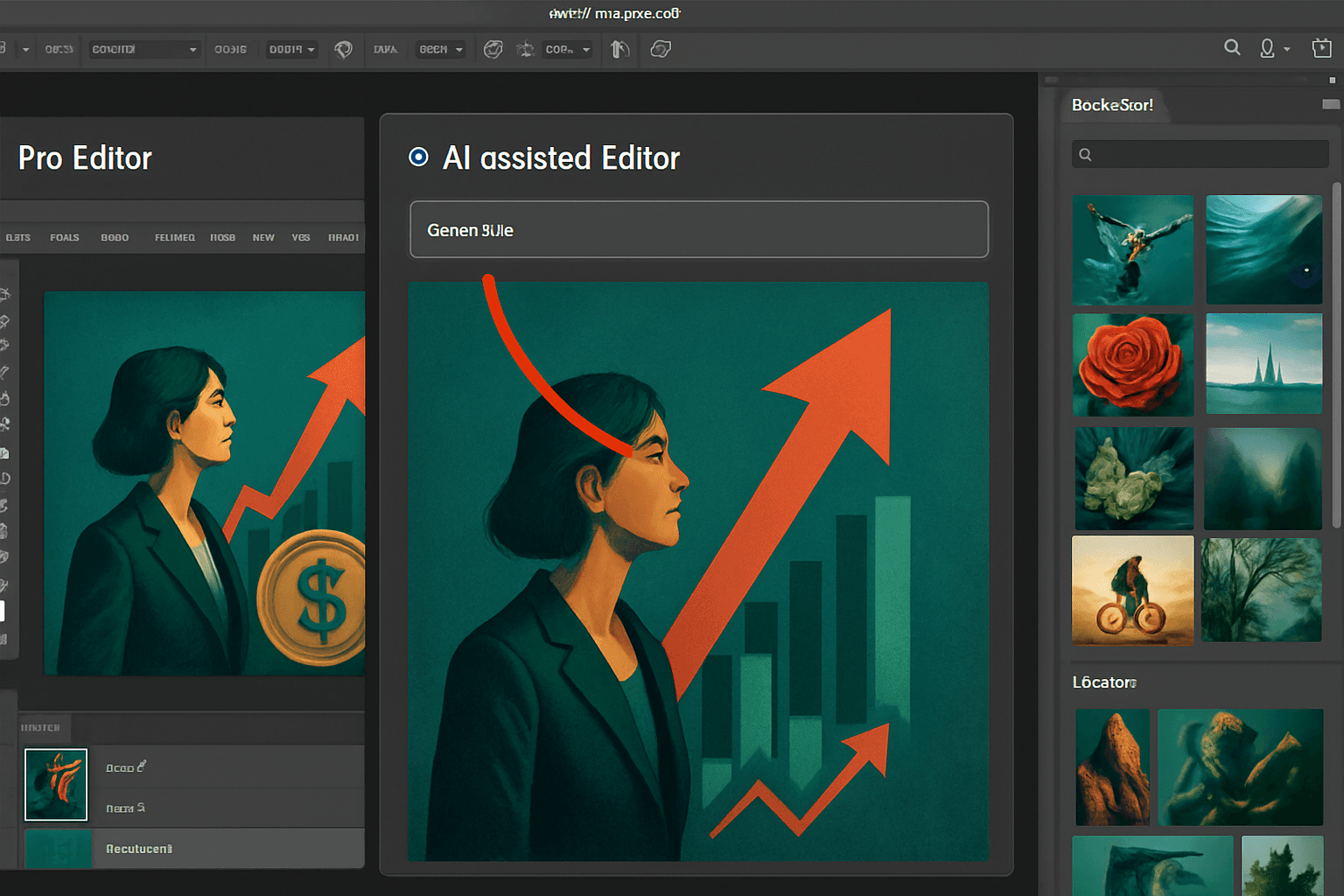 Brief IA : Photoshop lance un éditeur IA en bêta et garde Pro Editor