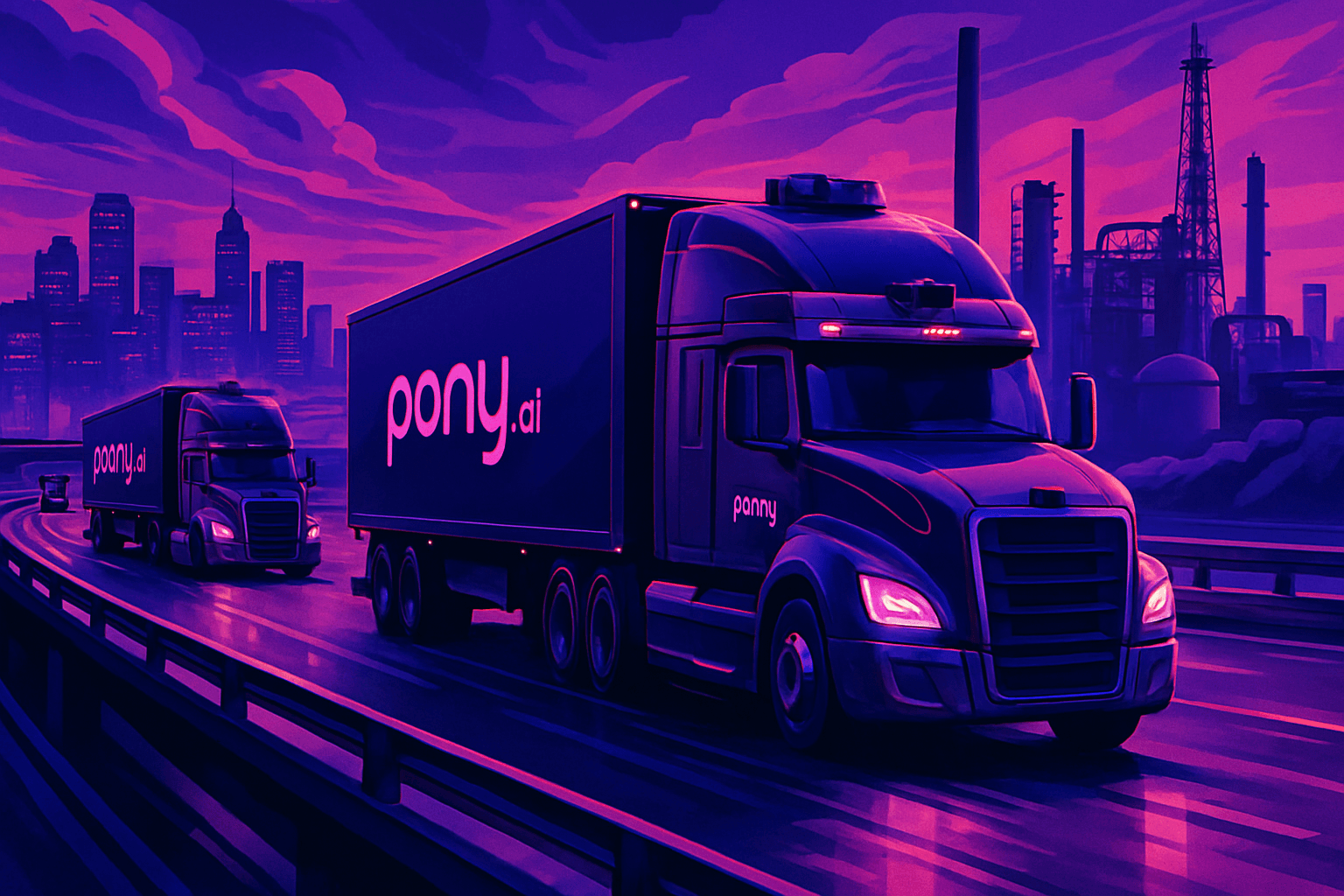Brief IA : Pony.ai : 100 000 camions autonomes d'ici 2030