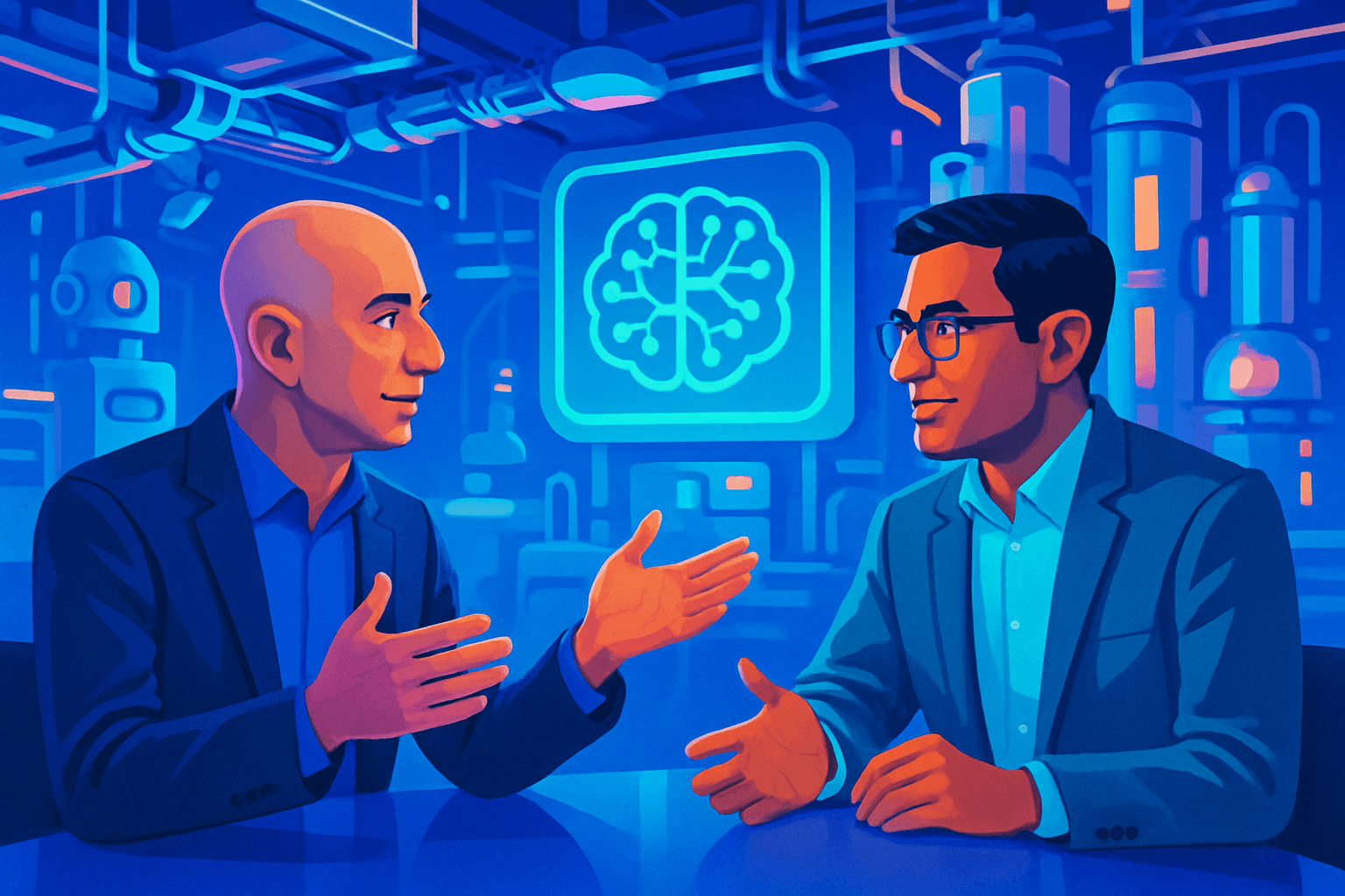 Brief IA : Prometheus, l'IA de Bezos, atteint 41 milliards de valorisation