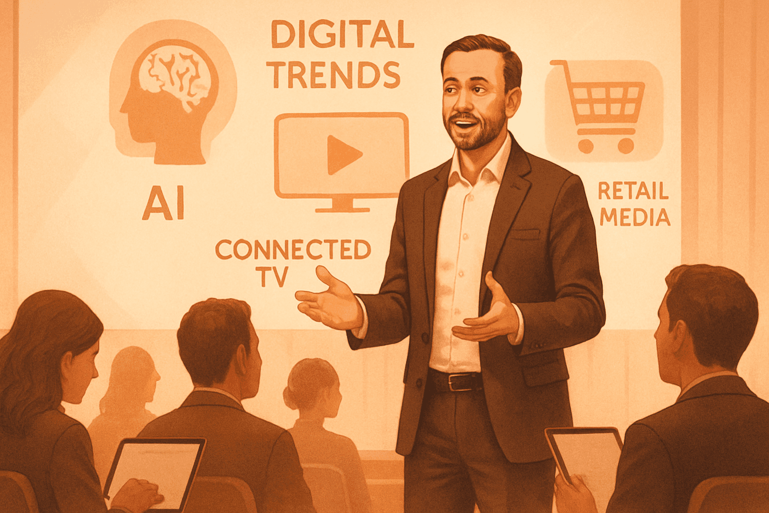 Brief IA : Publicité digitale : IA, CTV et Retail Media redéfinissent le paysage