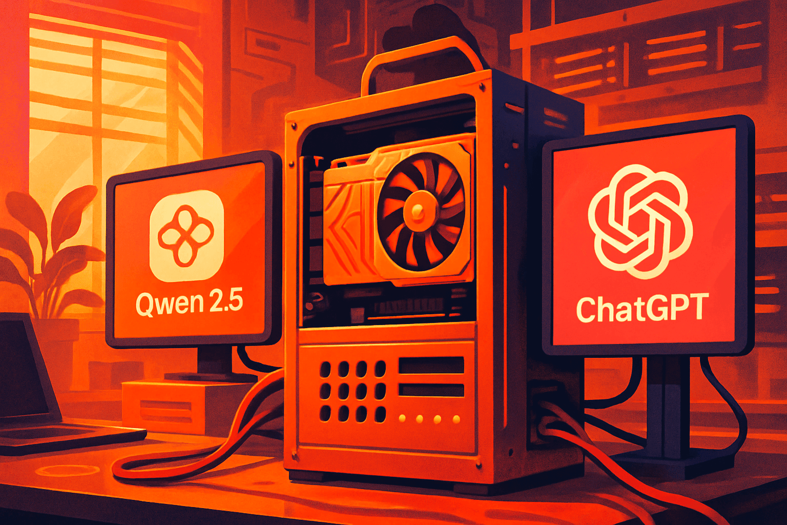 Brief IA : Qwen 2.5 surpasse ChatGPT : le pari gagnant d'un serveur IA local