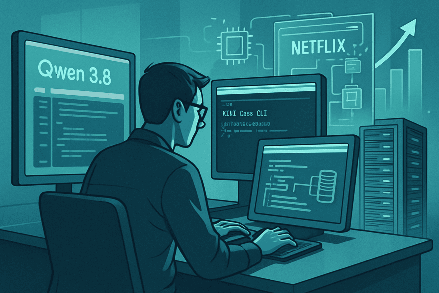 Brief IA : Qwen 3.8 et Kimi Code CLI : Netflix et Alibaba redéfinissent l'IA