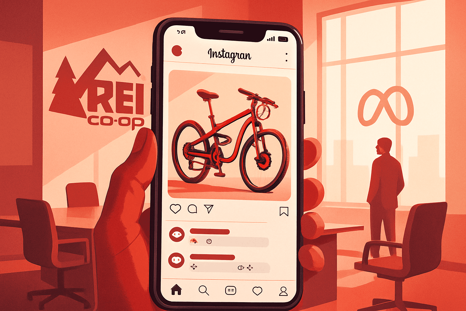 Brief IA : REI Co-op retire une pub Instagram après un fiasco d'IA générative