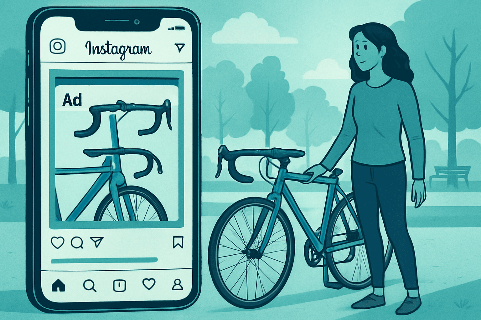 Brief IA : REI et Meta : la pub Instagram aux deux guidons critiquée