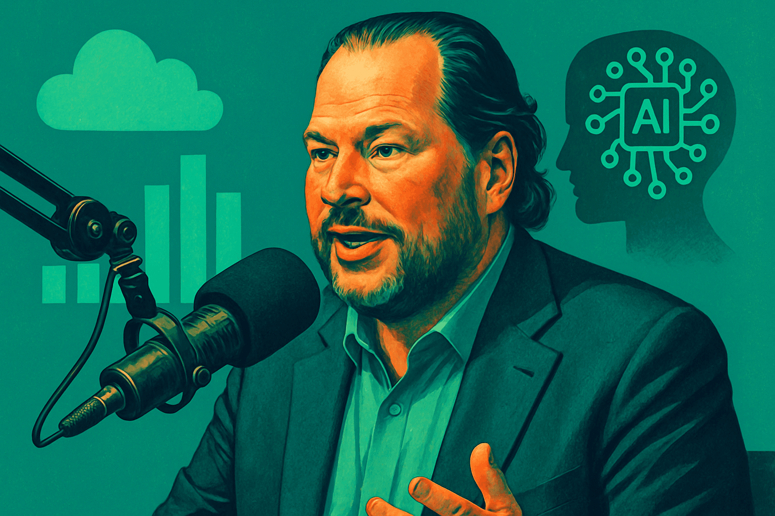 Brief IA : Salesforce a misé sur Anthropic faute d'OpenAI, Benioff vise des milliards