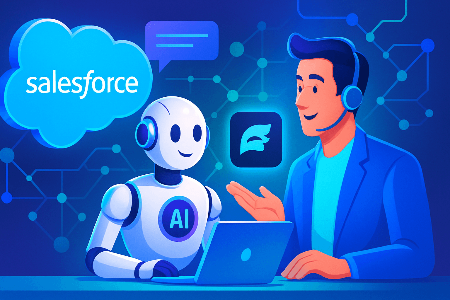 Brief IA : Salesforce s'empare de Fin pour 3,6 milliards : un coup de maître IA
