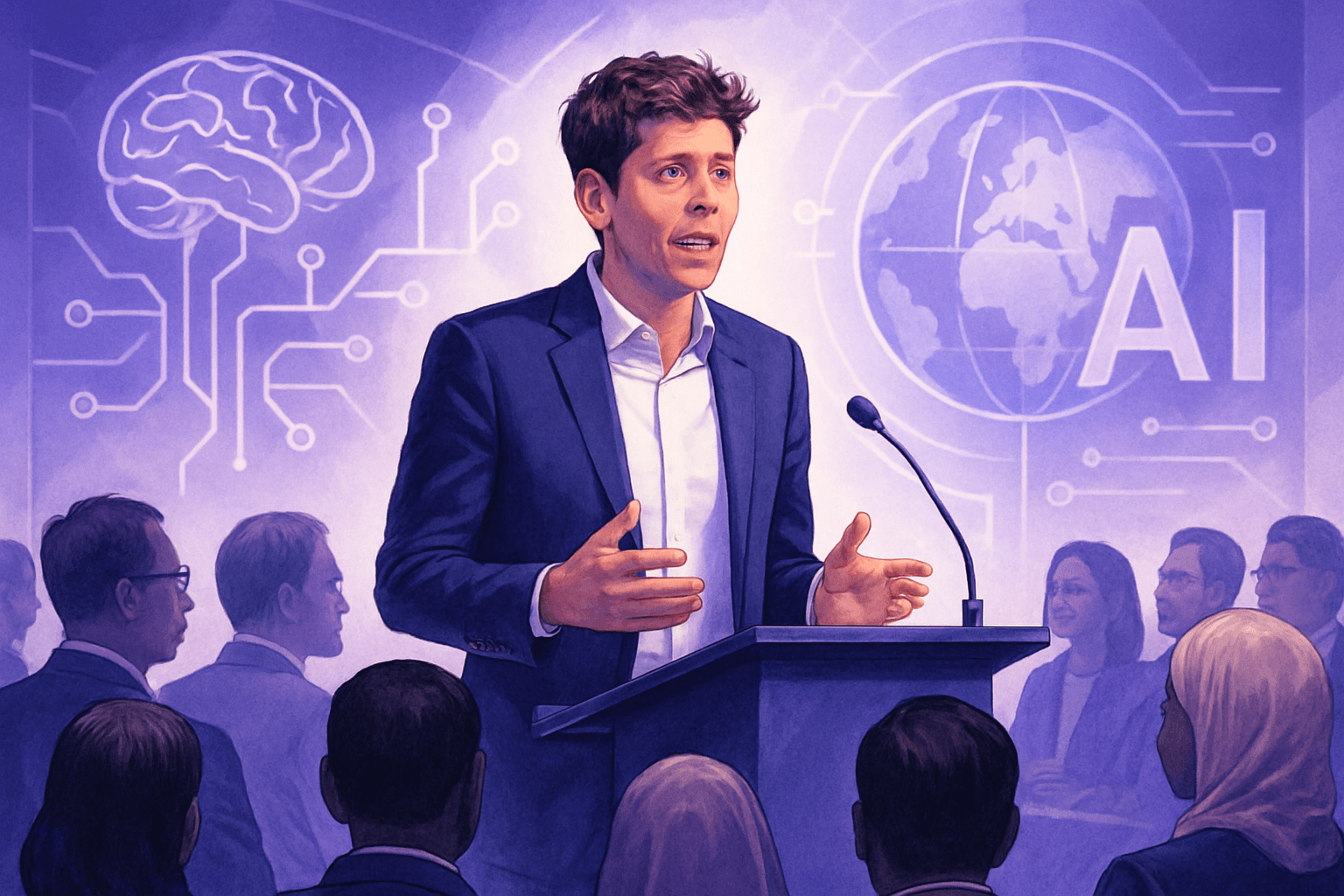 Brief IA : Sam Altman d'OpenAI : l'IA va transformer notre réalité matérielle