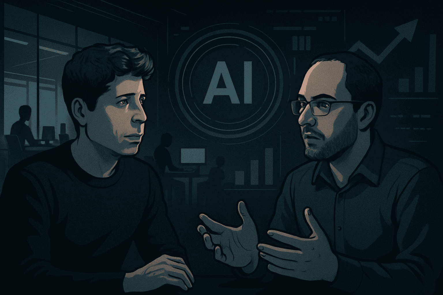 Brief IA : Sam Altman et Amodei révisent l'impact de l'IA sur l'emploi