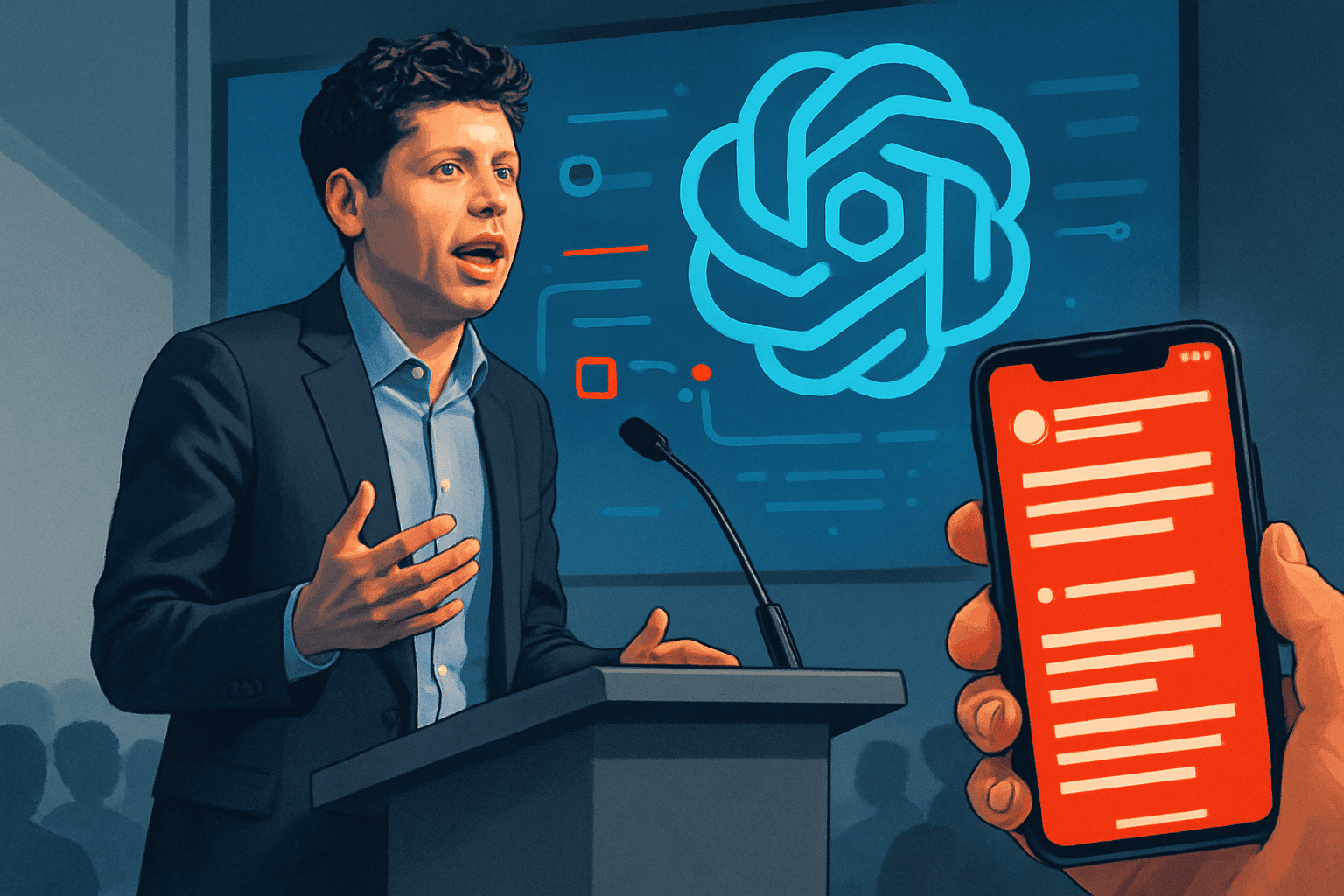 Brief IA : Sam Altman présente ses excuses après le blocage d’Astra pour les abonnés