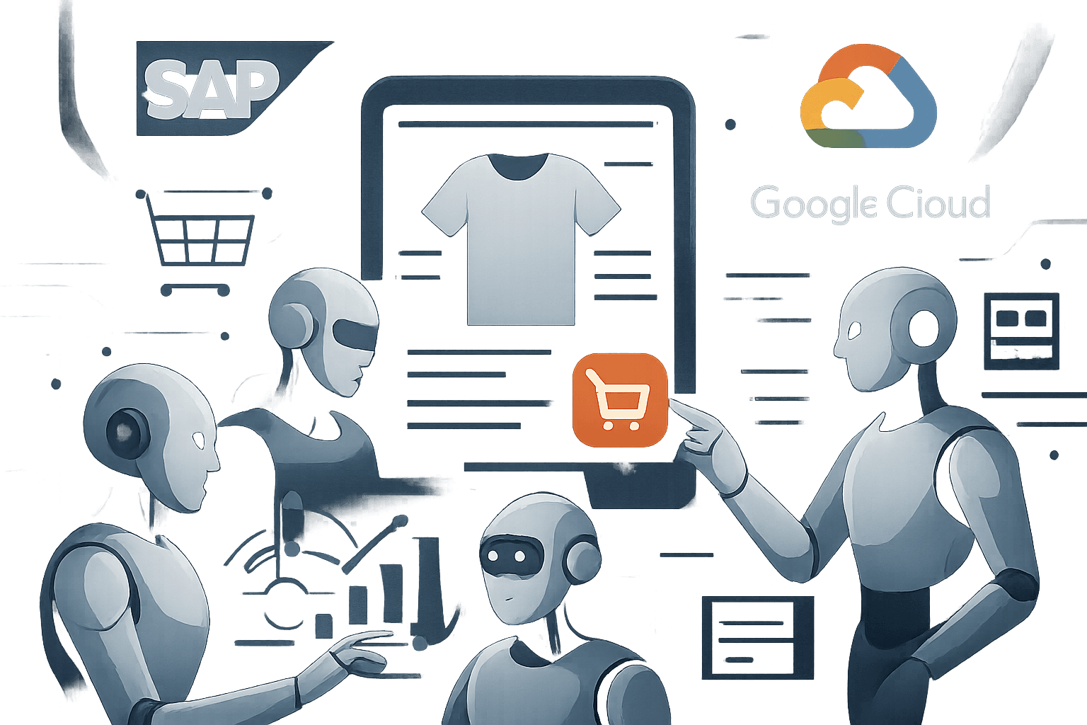 Brief IA : SAP et Google Cloud révolutionnent le commerce avec l'IA agentique