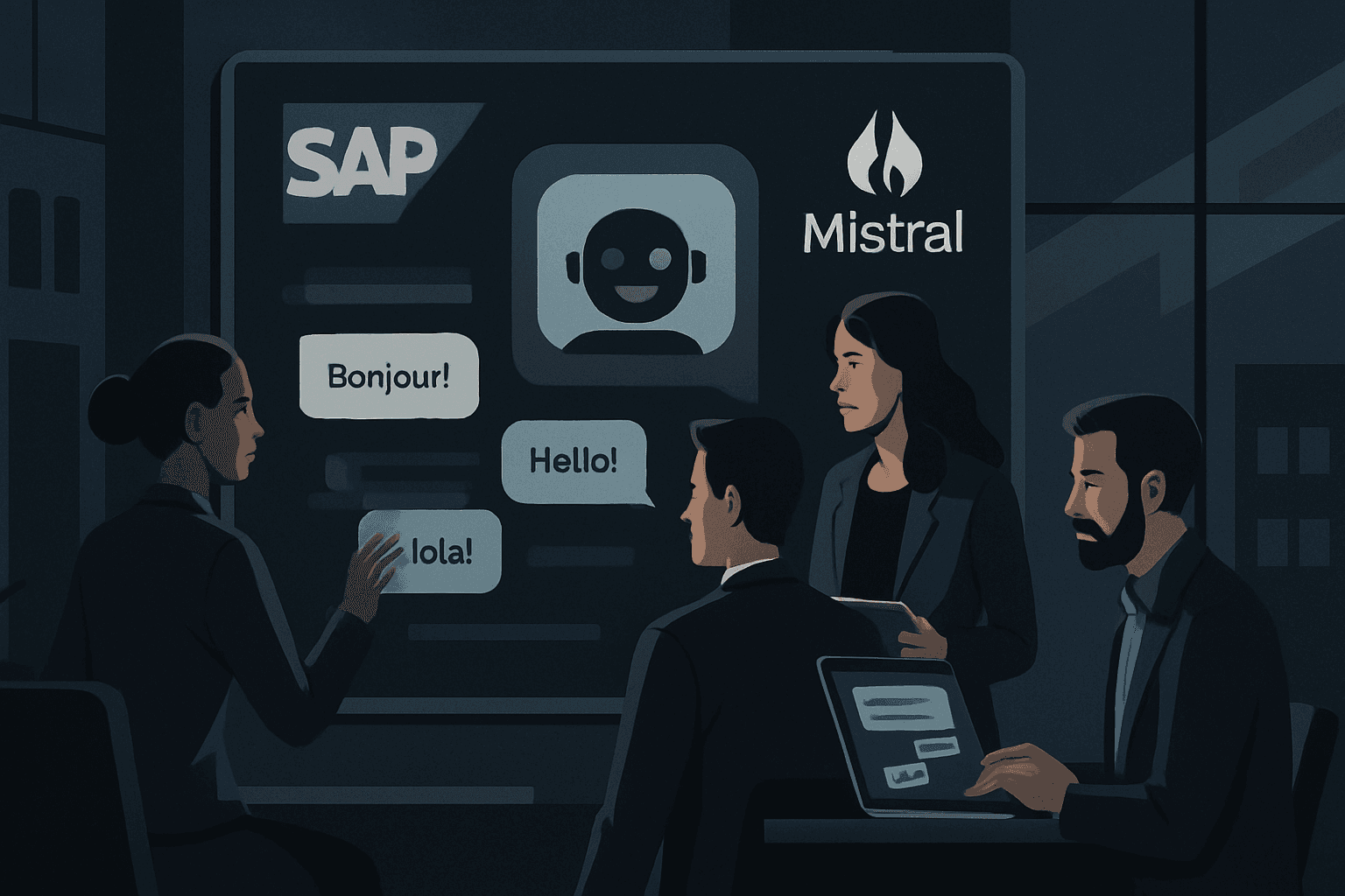 Brief IA : SAP et Mistral AI : modernisation des logiciels d'entreprise